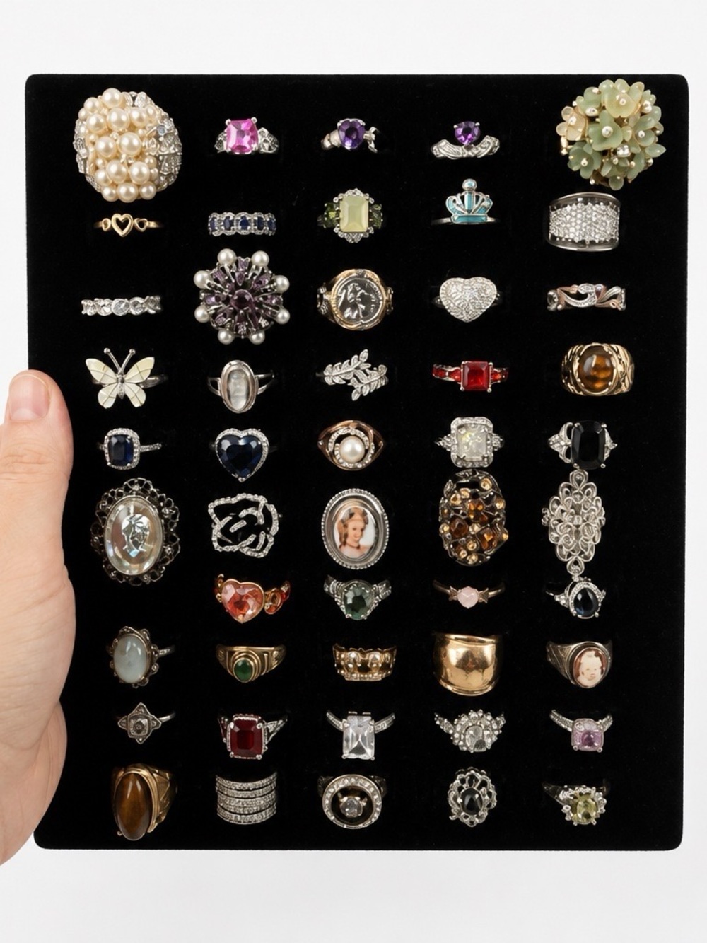 Vintage Jewelry Lot Rings - Choose Your Style! Size 10 only.